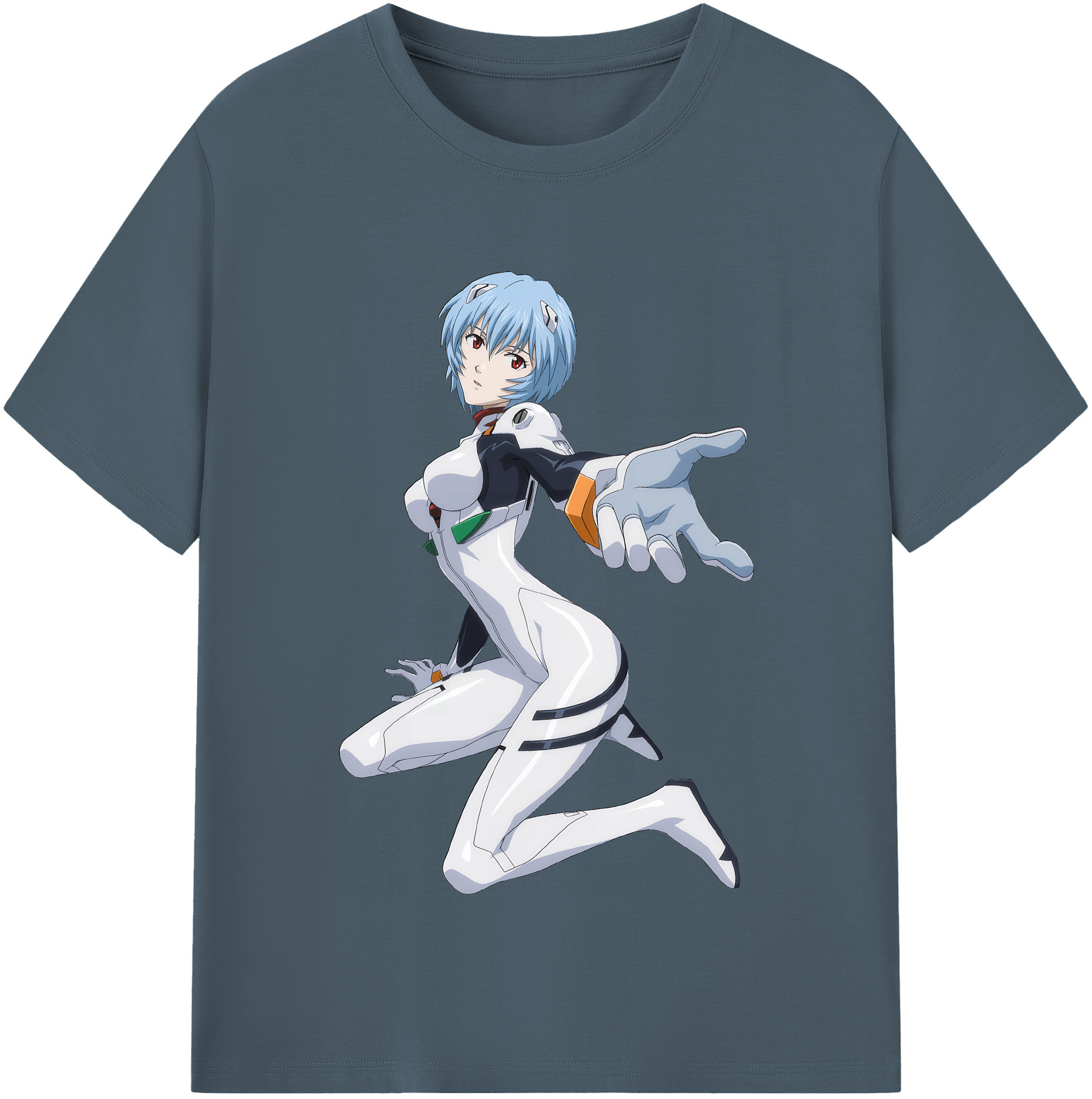 （画像用） EVA 新世紀エヴァンゲリオン 綿100％半袖Tシャツ（フロントプリント）